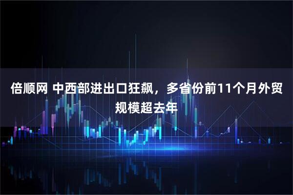 倍顺网 中西部进出口狂飙，多省份前11个月外贸规模超去年